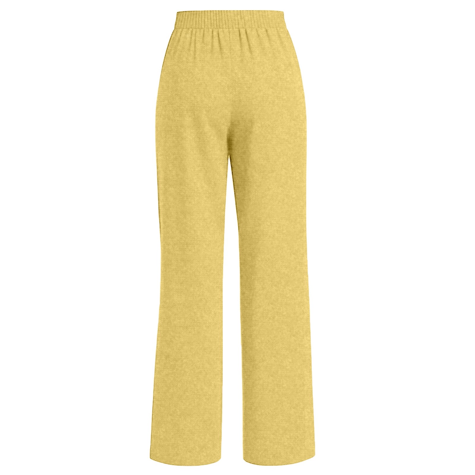 thumbnail image 4 of Pantalones boho palazzo de mujer, cintura alta, pierna ancha, estampado floral, estilo informal de verano con bolsillos, tallas S-XXL, 4 of 5